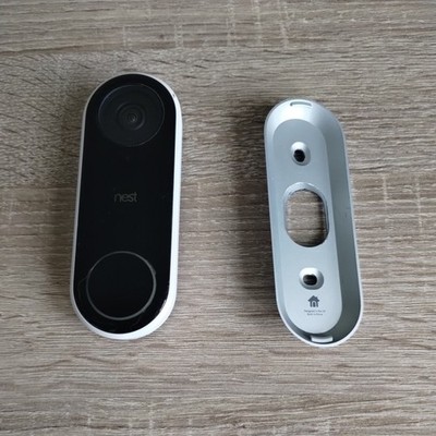 Google-Nest Hello Doorbell A0077 Camera Ringer Smart Wi-Fi Video UNIT ONLY