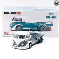 Chase 164 Mini Gt Kaido House T1 Pickup Works V1 Raw Metal Blue Diecast Car Chase 164 Mini Gt Kaido House T1 Pickup Works V1 Raw Metal Blue Diecast Car