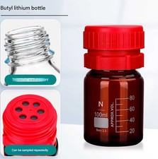 High Borosilicate Butyl Lithium Bottle with Sealed GL45 Cap, 100ml-5000ml