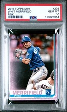 Whit Merrifield - 2019 Topps On Demand Mini Pink  PSA 10  #19/25