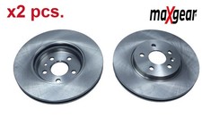 X2 PCS FRONT BRAKE DISC SET LEFT AND RIGHT 19-2204 MAXGEAR I