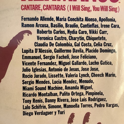 Hermanos 45RPM Cantaré, Cantarás/I Will Sing, You Will Sing 1985 80s Spanish Pop - Bild 2 von 6