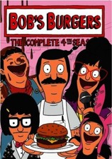 Bob's Burgers: The Complete 4th Season DVD, 2013 3 Disc Set NEW SEALED