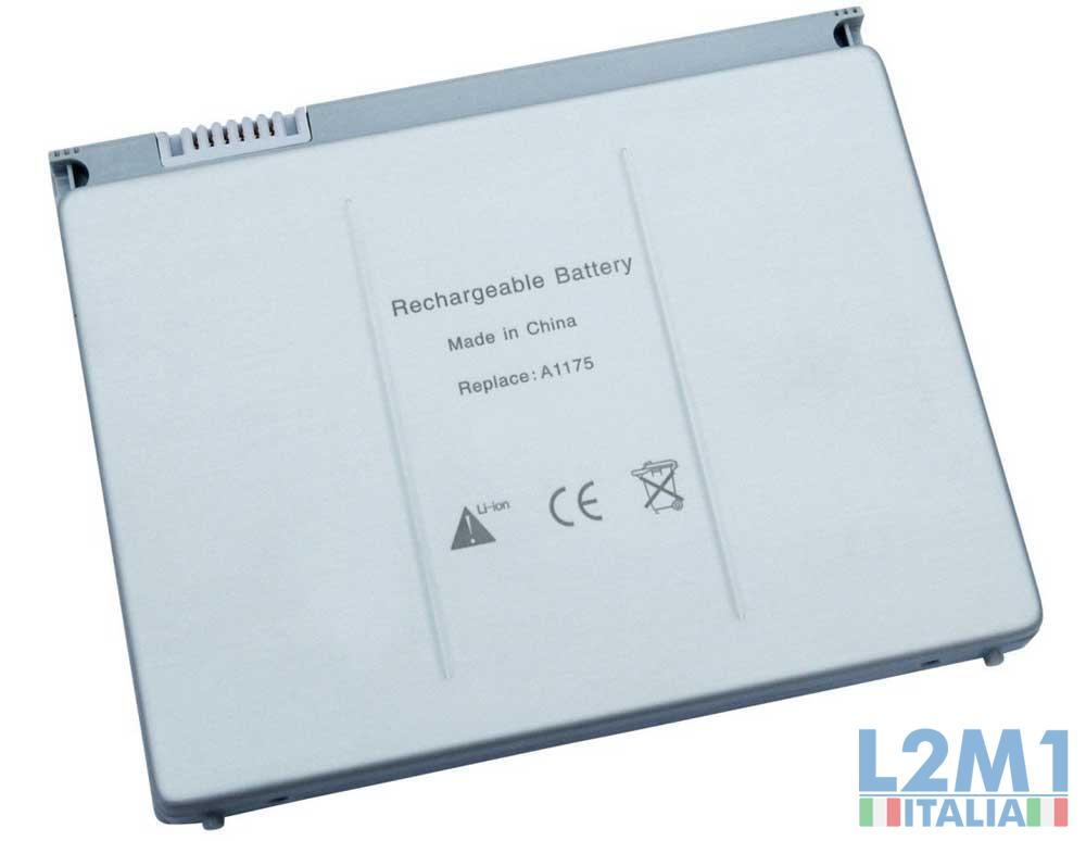 Batteria A1175 MacBook Pro 15 MA896 MA896*/A - Ricambio Premium Argento
