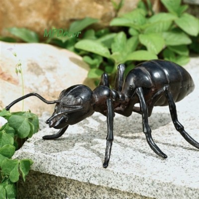 Giant Ant Garden Sculpture Statue Cast Iron Insect Metal 10''W ~ SPI Home 50695 