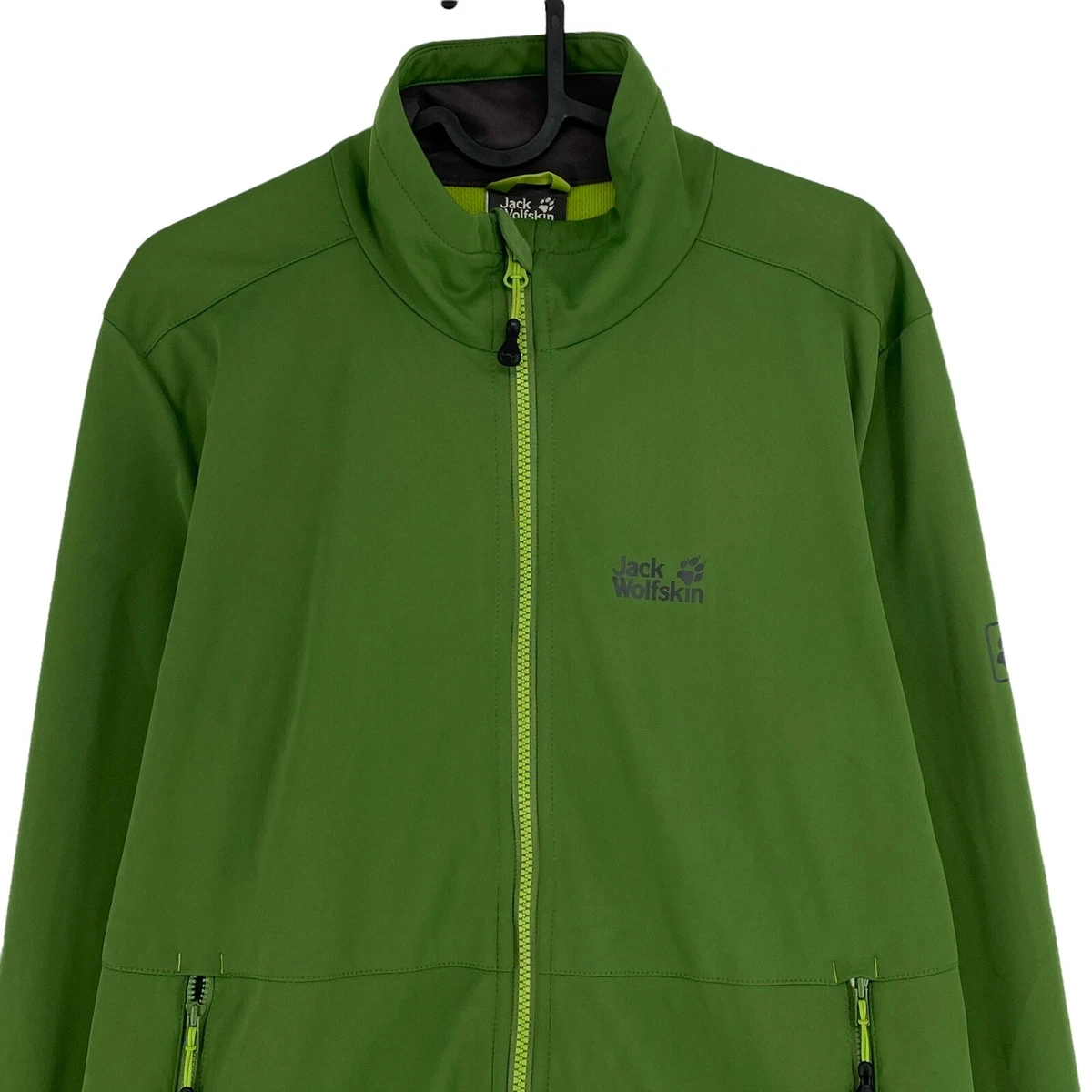 Size S Stormlock eBay | Jack Softshell Jacket Wolfskin Green Hyproof