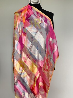 Foulard/Carré/Chale  SONIA RYKIEL  soie  100% 31g - hand rolled  Silk SCARF