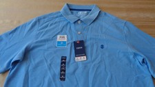 Izod Men  s Advantage Performance Polo Shirt -BLUE - Size Medium - COOL FX - NEW