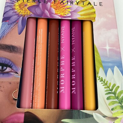 MORPHE X NYANE FIERCE FAIRYTALE Wild & Bold 6 Piece Color Eye Lip