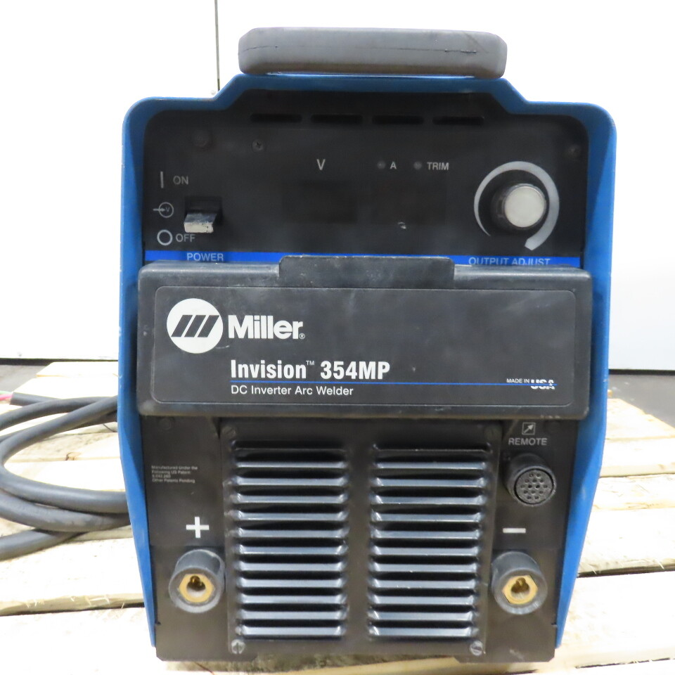 Miller Invision 354MP 230/460V 32V DC Inverter Pulse MIG Welder
