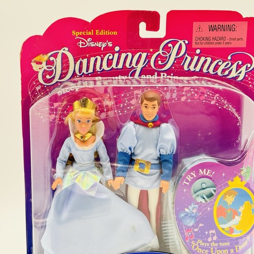 Vintage Mattel Dancing Disney Sleeping Beauty and Prince Doll Gift Set NEW - Picture 10 of 16