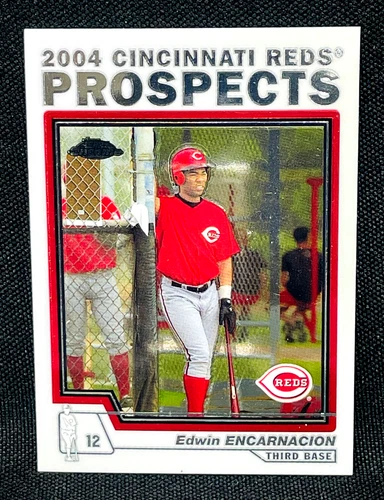 2004 Topps Chrome Traded & Rookies EDWIN ENCARNACION RC #T105 - CINCINNATI REDS