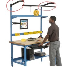 Global Industrial Arm Mount 253CP62 NEW