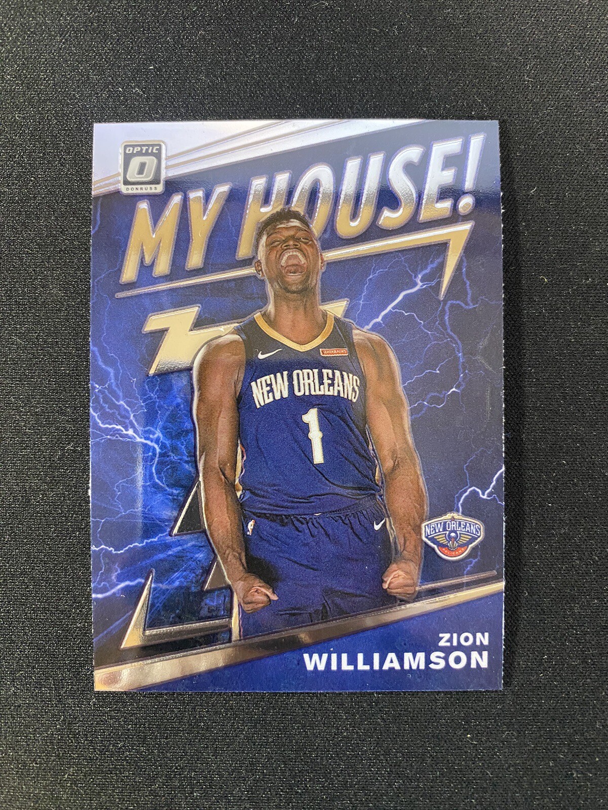 2019-20 NBA Panini Donruss Optic Zion Williamson #15 My House RC Rookie