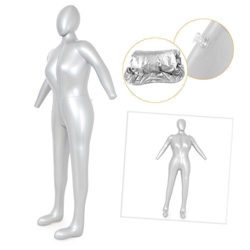 Female Whole Body with Arm Inflatable Mannequin Fashion Dummy Torso Model New US