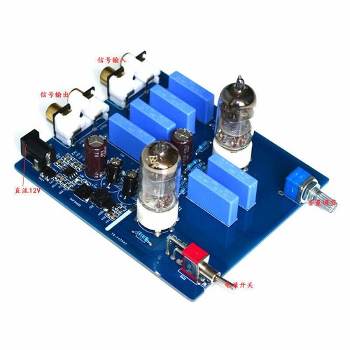 1pcs 6J1 Tube Bile Fever DC12V Audio HIFI Mini Pre-amplifier Board - 第 1/5 張圖片