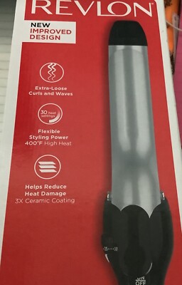 Revlon Heat Long Lasting Curls 3x Ceramic Curling Iron for sale