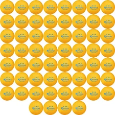 KEVENZ 60-Pack 3 Star Ping Pong Balls, Advanced Table Tennis Ball, Orange