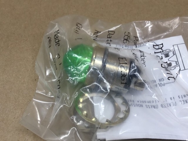 DIALIGHT 556 3207 304F PANEL MOUNT GREEN PILOT LIGHT INDICATOR LED 