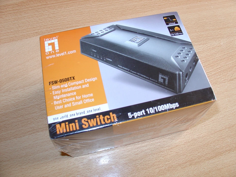 Mini Switch 5 Ports FSW-0508TX