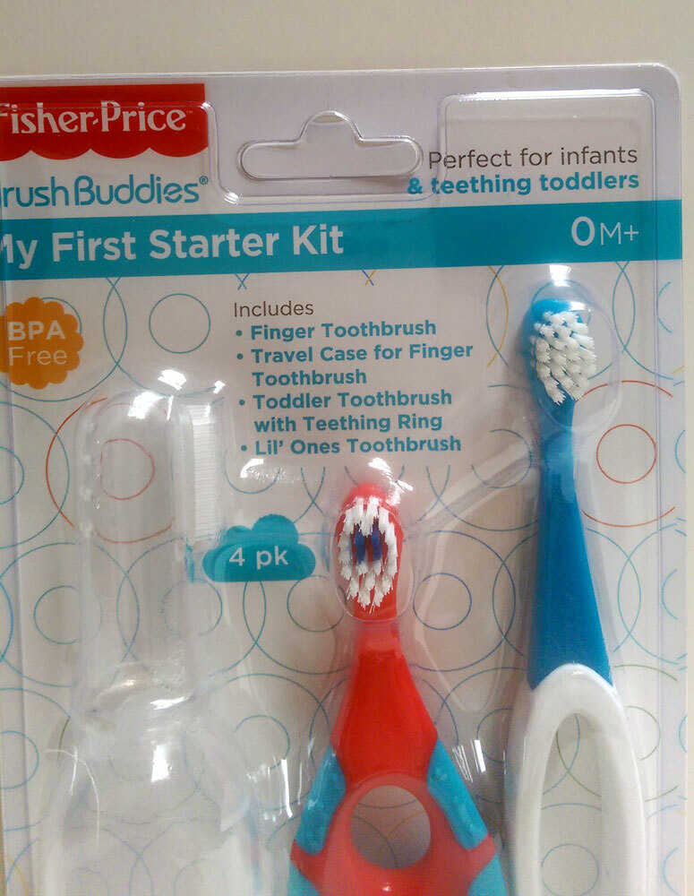 PC STARTER KIT BABY FINGER TOOTHBRUSH, TODDLER, LIL' TOOHBRUSHES