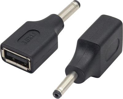 (2 Pack) DC 3.0 × 1.1Mm to USB DC Power Extender 5 V USB 2.0 a Female to DC 3.0×