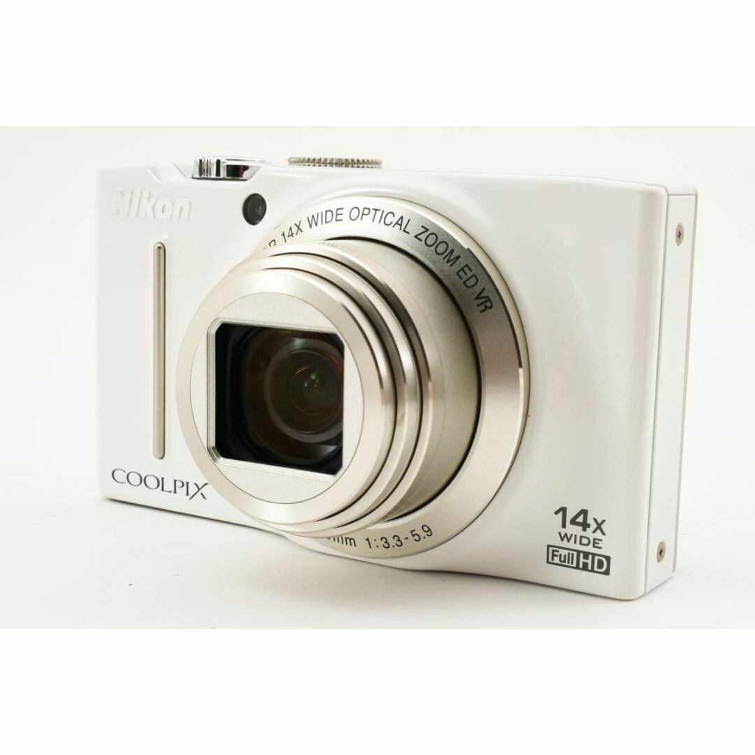 Nikon COOLPIX S8200 White Digital Camera 16.1MP 14x Optical Nikon COOLPIX S8200 White Digital Camera 16.1MP 14x Optical
