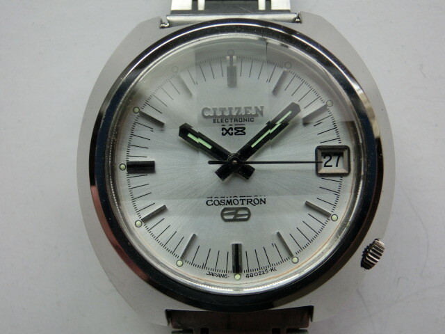 Citizen Cosmotron X8 Electronic 4-480147 Y Date Men's Watch Wl10132 for  sale online | eBay