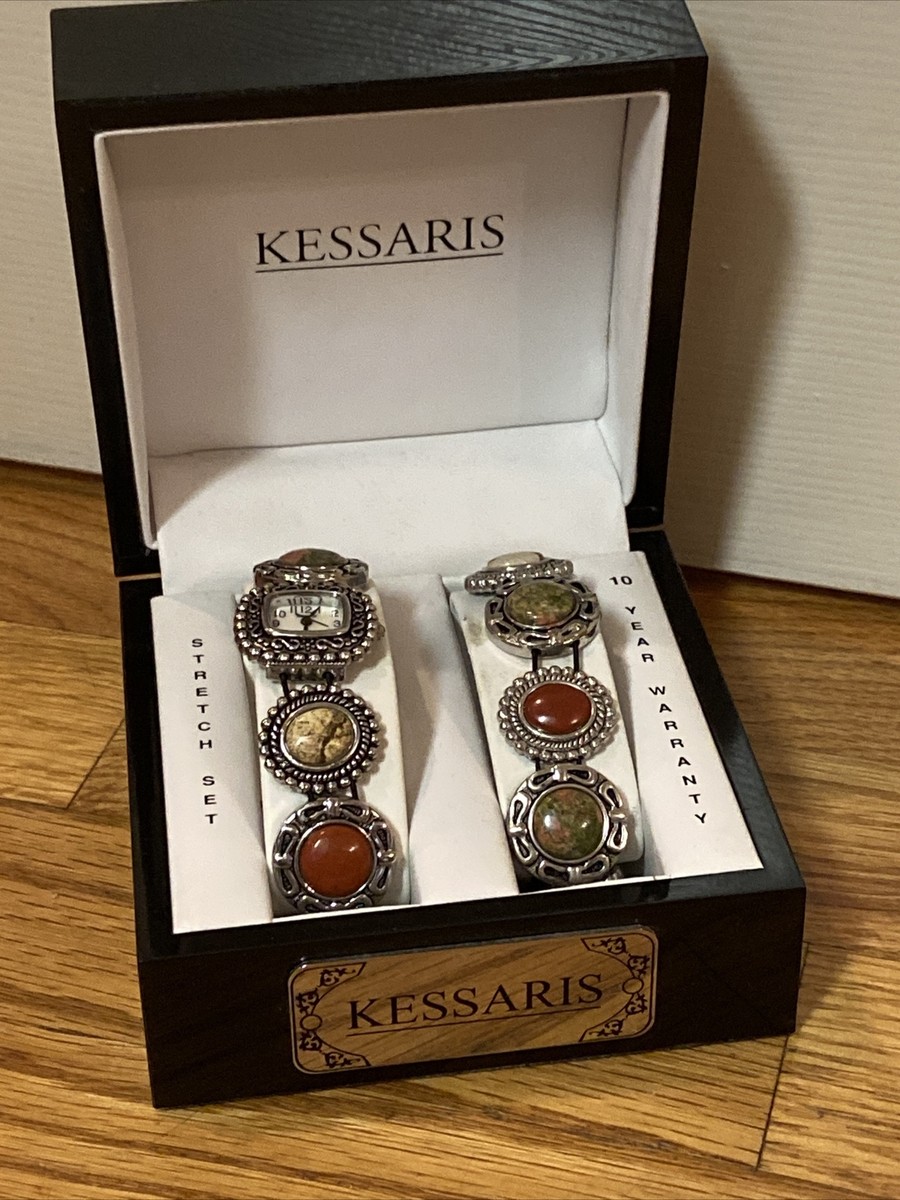 Montre Femme En Nacre D’Ormeau (Abalone) – Cadran Doré, Bracelet Métal – Modèle JCR7748 – Neuf