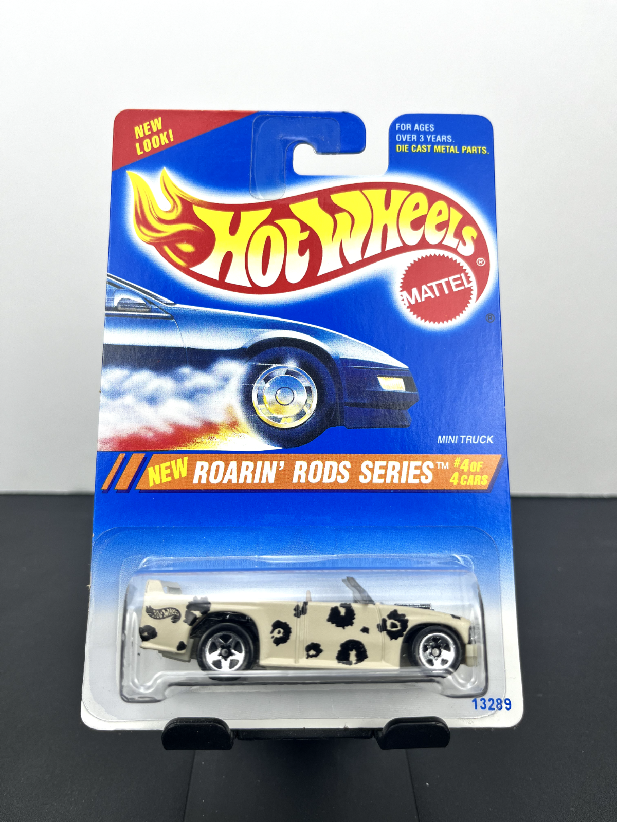 Hot Wheels 1995 Mainline Roarin' Rods Series Mini Truck Brown Collector #302