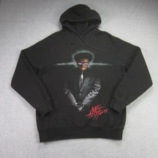 The Weeknd XO Hoodie Mens M Black Pullover After Hours Remix EP Sweatshirt