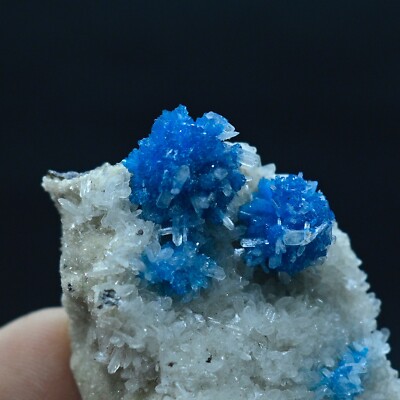 Cavansite with stilbite  (non precious natural stone) # 4118