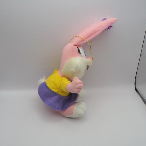 Tiny Toon Babs Bunny C2911C Jun Planning Plush 9" Toy TAG Doll Japan - 第 5/8 張圖片