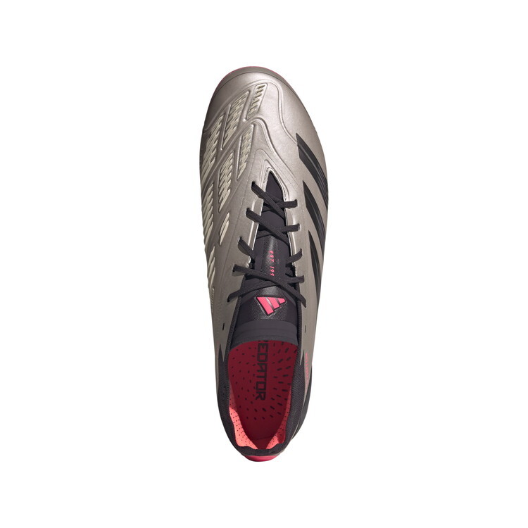 adidas PREDATOR ELITE HG/AG IH5922 Platinum Metallic Soccer adidas PREDATOR ELITE HG/AG IH5922 Platinum Metallic Soccer