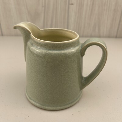 DENBY England ENERGY Creamer Celadon & Ivory