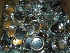 6 1/2 Pound lot of 2 1/4" Button Badge Pinbacks