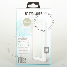Bodyguardz Pure 2 Tempered Glass Screen Protector For iPhone X / iPhone XS Clear