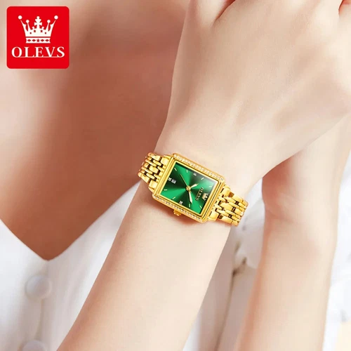 OLEVS Waterproof Luminous Quartz Watch Women Stainless Steel Strap for Ladies - Picture 24 of 29