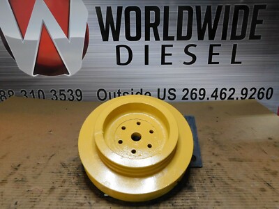 CAT C-13  Fan Hub Pulley, Good Used Part