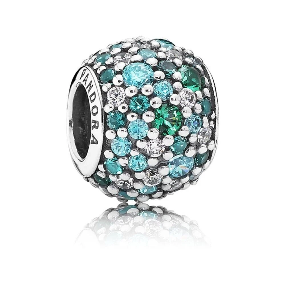 Pandora blue shop mosaic charm