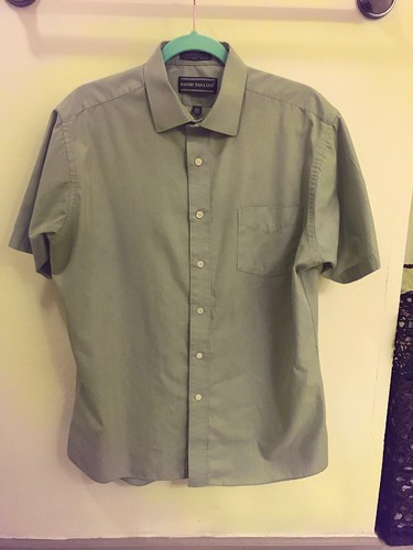 David Taylor Short Sleeved Dress Shirt 