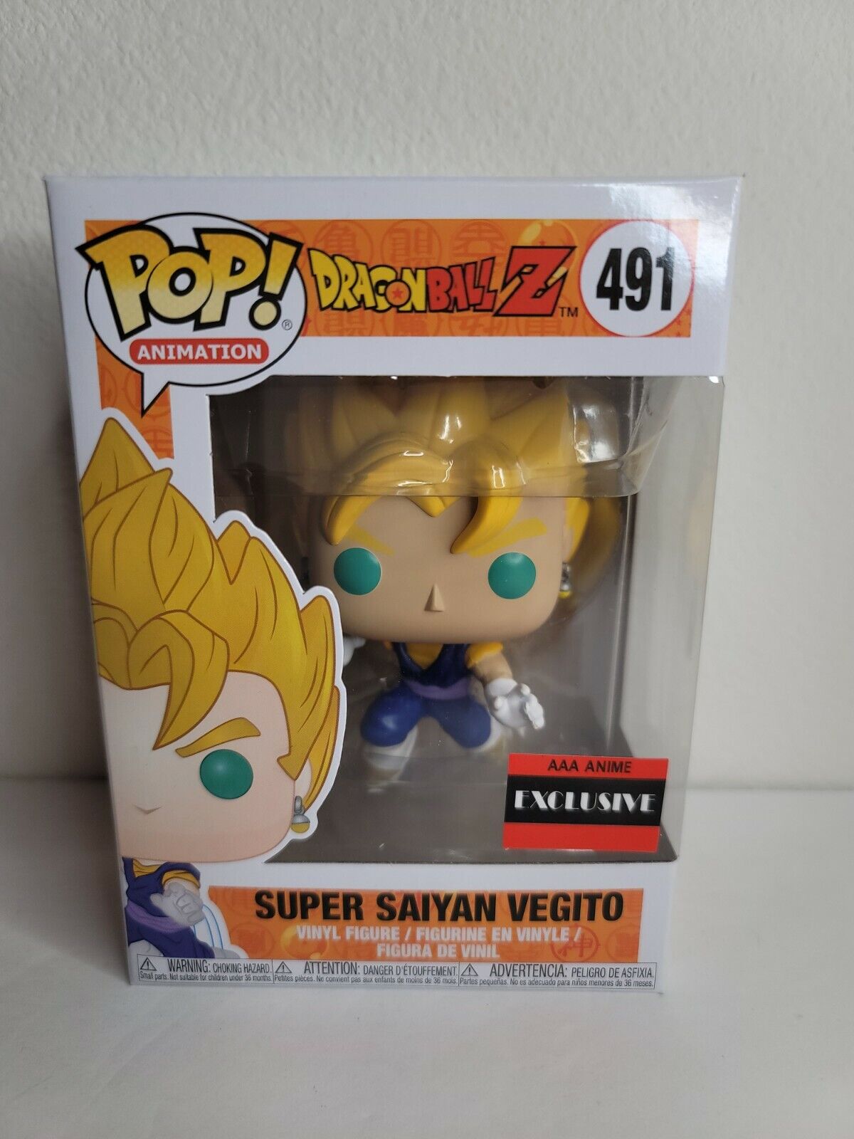 Dragon Ball Z - Super Saiyan Vegito (Vegetto) 491 Funko Pop - Casa