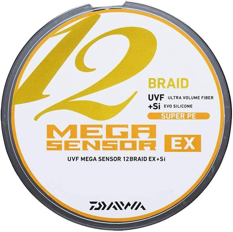 DAIWA UVF MEGA SENSOR 12BRAID EX+Si 5号 3 PE Line UVF Mega Sensor 12 Braid EX+SI 200m #5/88lb | eBay