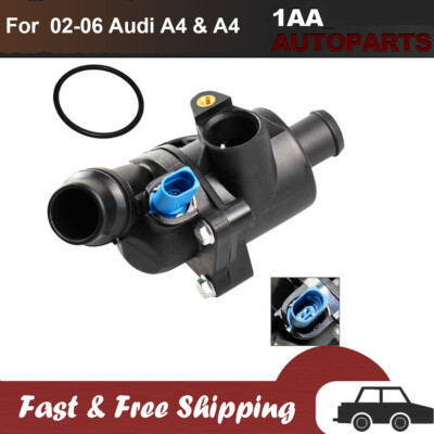 New Thermostat Housing Kit Assembly For 2004-2005 Audi A4 Quattro Base