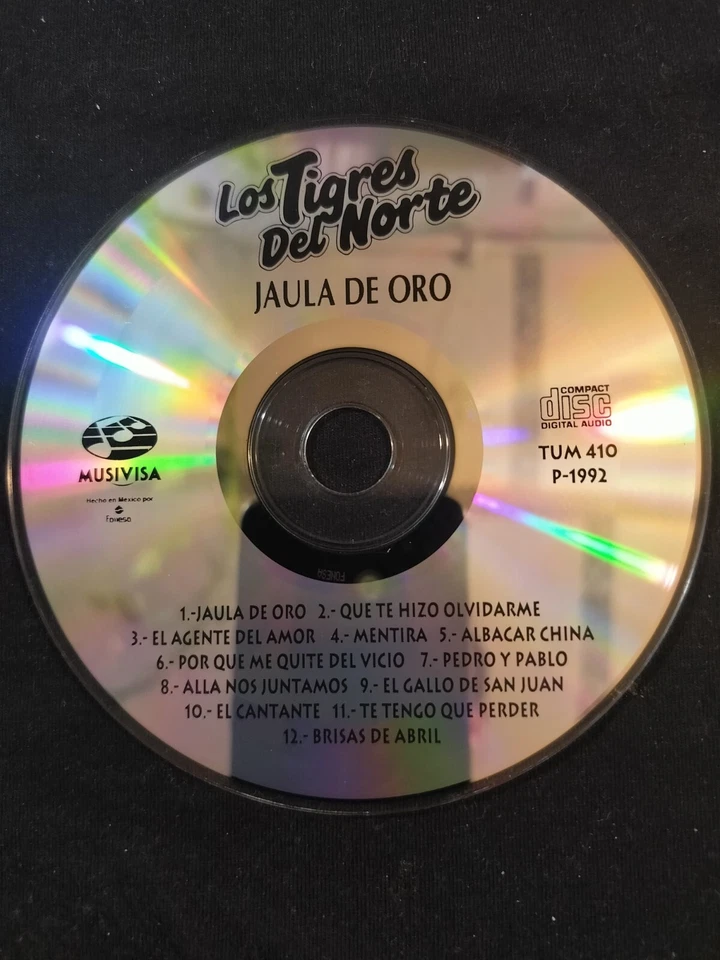 Los Tigres Del Norte CD Jaula De Oro Grupo Zeus Azteka Korajje Temerarios Halcón Foto 3 de 3