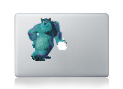 Sully Window Sticker Sully Monster Inc sticker for Apple Macbook Air/Pro/Retina laptop ...