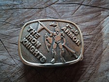 The Iron Knights 1-35 Buckle Wechselschlie&szlig;e G&uuml;rtelschnalle - Rares Fundst&uuml;ck
