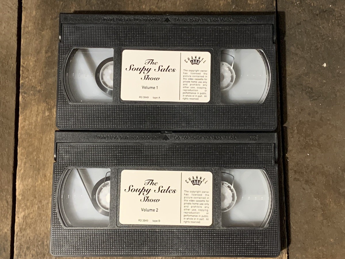 The Soupy Sales Show VHS (2-Tape set) | eBay