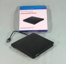 EXTERNAL DVD Drive USB DVD+/-RW CD-RW TESTED Mobile