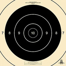 Official NRA A-21C [A21C] 200-Yard Small Bore Rifle Centers [13.5" x 13.5"] (30)